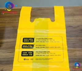 Túi Màng Đơn - Túi xốp HD 2 Quai